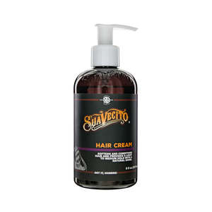 Suavecito Hair Cream for Men For Long, Curly or Wavy Hair