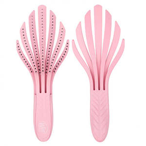 Curly Hair Enhancement: Wet Brush Go Green Curl Detangler Pink