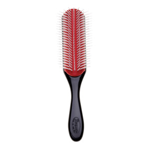 Denman D4 The Original Styler 9 Row Black/Red Brush