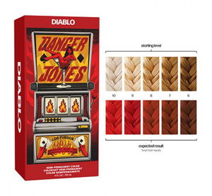 Danger Jones Semi Permanent Hair Colour - DIABLO (Red) 118ml