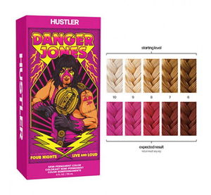 Danger Jones: Danger Jones Semi Permanent Hair Colour - HUSTLER (Pink) 118ml