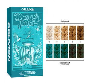 Danger Jones Semi Permanent Hair Colour - OBLIVION (Teal) 118ml
