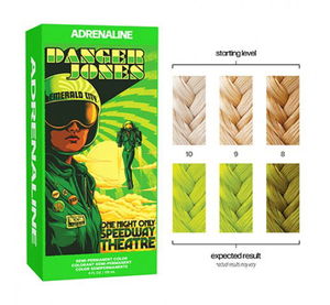 Danger Jones Semi Permanent Hair Colour - ADRENALINE (Neon Green) 118ml