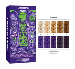 Danger Jones Semi Permanent Hair Colour - LIBERTINE (Violet) 118ml