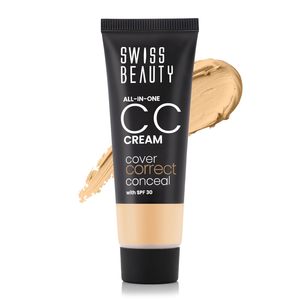 Swiss Beauty - All-In-One CC Cream Fair Natural Shade No. 3