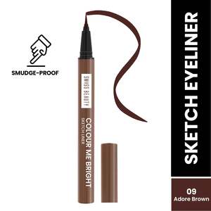 New Collection: Swiss Beauty - Colour Me Bright Sketch Eyeliner Adore Brown Shade No. 9