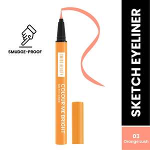 New Collection: Swiss Beauty - Colour Me Bright Sketch Eyeliner Orange Lush Shade No. 3