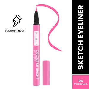 New Collection: Swiss Beauty - Colour Me Bright Sketch Eyeliner Pink Crush Shade No. 4