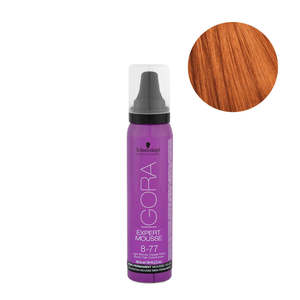 New Collection: Schwarzkopf Igora Expert Mousse 8-77 Light Blonde Copper Extra 100ml