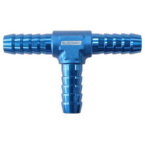 AEROFLOW Aluminium Barb T-Piece 3/8" (10mm) Edge Performance Par