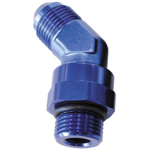 Products: AEROFLOW 45 Deg ORB Swivel to Male Flare Adapter 10 to 10 Edge Performance Par