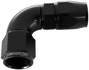 AEROFLOW Full Flow 90 Deg Hose End 4AN Edge Performance Par