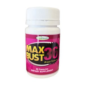 Products: Maxbust 36 - Breast Support Supplement - 60 Capsules - NZ Made