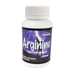 L-arginine - 60 Capsules - Nitric Oxide - NZ Made