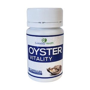 Products: Oyster Vitality - 60 Capsules - Supports Vitality - NZ Made