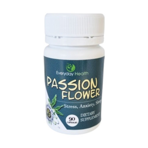 Products: Passion Flower - 90 Caps - Sleep, Anxiety, Nervousness - NZ Made