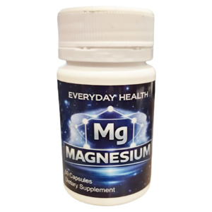 Magnesium Glycinate - 60 Capules - Everyday Health