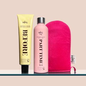 Body Care: BEFORE + PART TIME self tan + Mitt