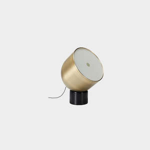 Faro Floor Lamp - Brass/Black