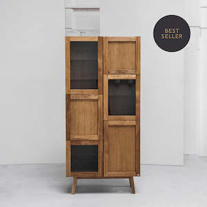 Rainbow Storage Collection: Rainbow Vitrine - Oak