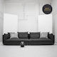 Boulevard 4 Seater Sofa - Charcoal