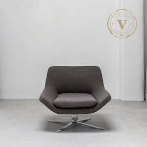 Vintage Chairs: 1980s Vintage Swivel Chair #1 - Pair Available*