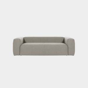 Blok 3 Seater Sofa - Light Beige
