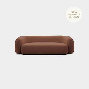 Martina Sofa - Terracotta + Boucle