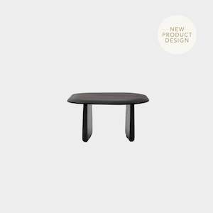 Pirita Side Table - Black + Oak