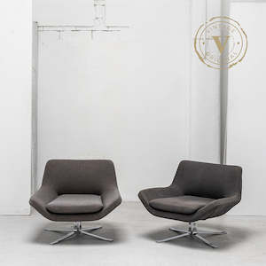 Late 1980s Vintage Swivel Chair