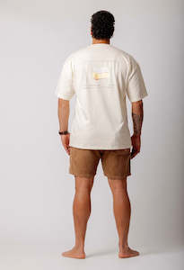Mens Tees: Baked Goods T-Shirt - Custard Square - Butter