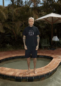 Dance Party Raglan Boxy Fit T Shirt - Black Last Sizes Was  $70 Now