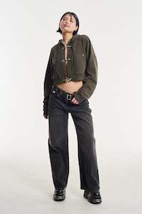 Mobster Jean - Charcoal Last Sizes Was $199 Now