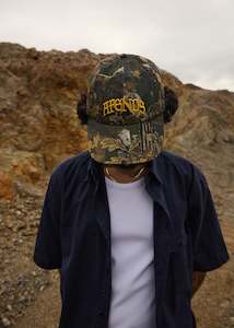 New Season: Afends Find Me Recycled Six Panel Cap - Find Me