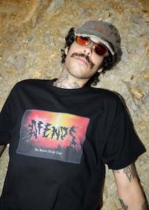 Afends Fatigued Recycled Panelled Cap - Coffee