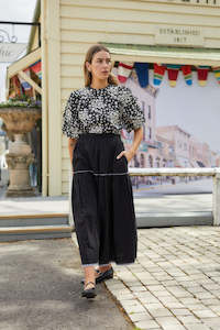 Larah Skirt - Noir Last Sizes Was $149 Now