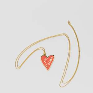 Necklaces: Je T'Aime Heart Pendant