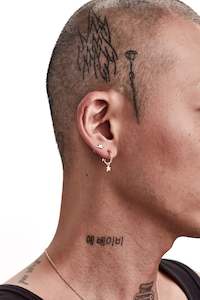 Stolen Girlfriends Club I'll Be Lightening Earrings - Gold Plated