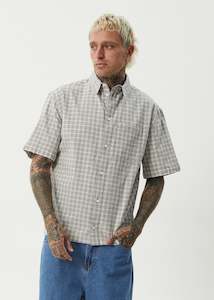 Afends Drew Seersucker Short Sleeve Shirt