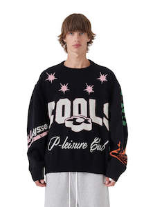 Mens Knitwear: NWO Knit - Black