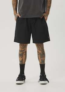 Mens Shorts: Ninety Eights Oversized Short 20in - Black