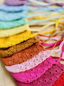 Crossbody: Crochet Pouch Bags