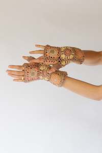 Scarves Collars: Crochet Fingerless Gloves