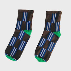 Socks: Cotton Socks - Memphis Brown