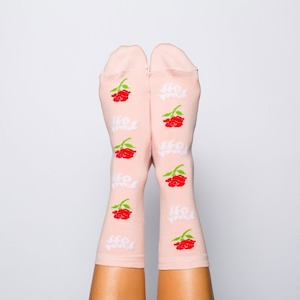 Womens Socks - Fuck Off Rose