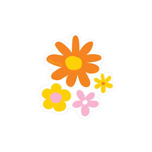 Stationery: Fun Sticker - Solstice Daisies