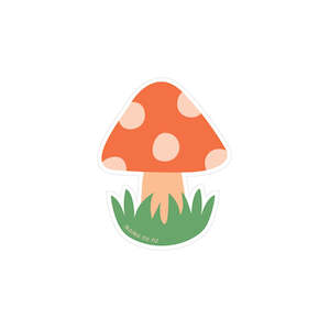 Stationery: Fun Sticker - Toadstool