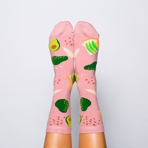 Womens Socks - Avocado Toast