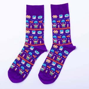 Mens Socks - Vintage Gamer