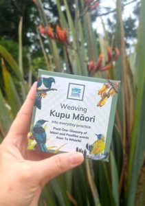 Products: Weaving Kupu Māori into Everyday Practice Cards – Pack One